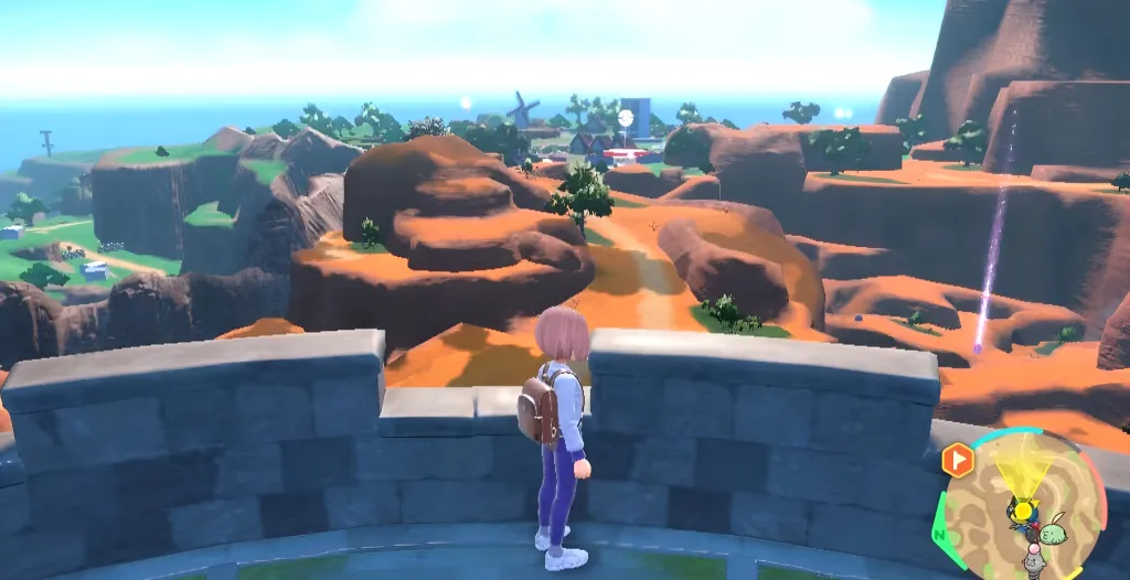 Pokémon Scarlet and Violet Empty Map