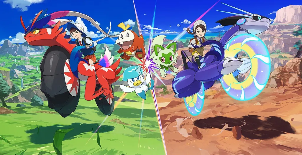 Pokémon Scarlet and Violet Ride Mechanic