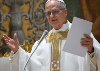 Pope’s Christmas service includes ‘unexpected gesture’ seen as protest to key Trump policy