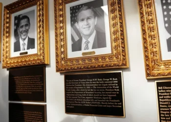 Trump’s ‘appalling’ White House plaques spark backlash: ‘Something very wrong here’