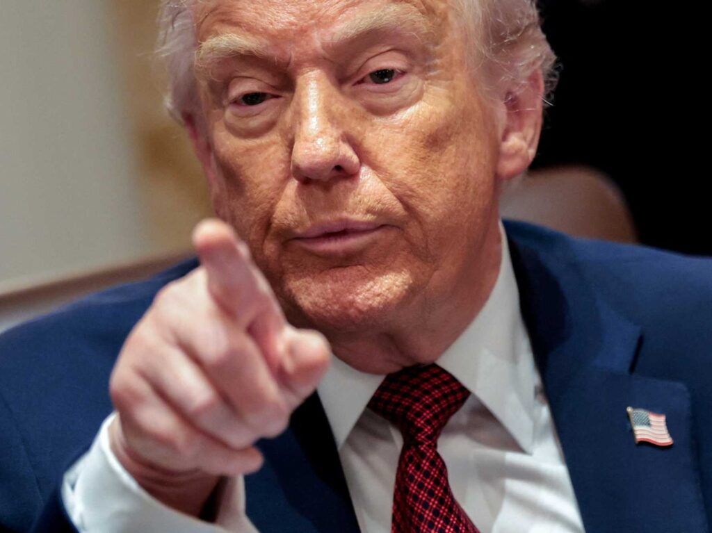 ‘You are terrible!’ Trump fumes as reporter catches him making a U-turn on strike video