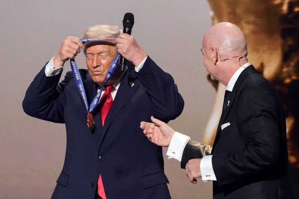 Investigation sought into Trump’s FIFA peace prize