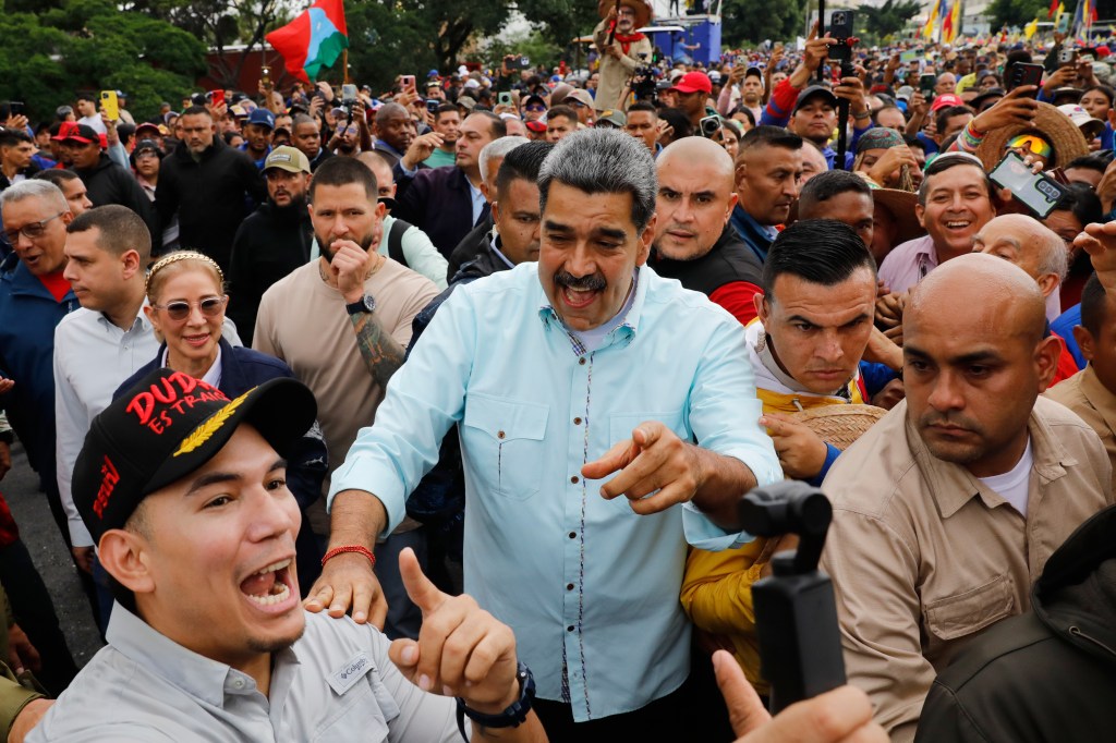 Maduro told supporters that Venezuelans must stay alert as tensions with Washington escalate.