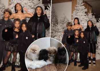 Kim Kardashian called out by PETA for gifting kids four dogs for Christmas: ‘Puppies are not plushies’