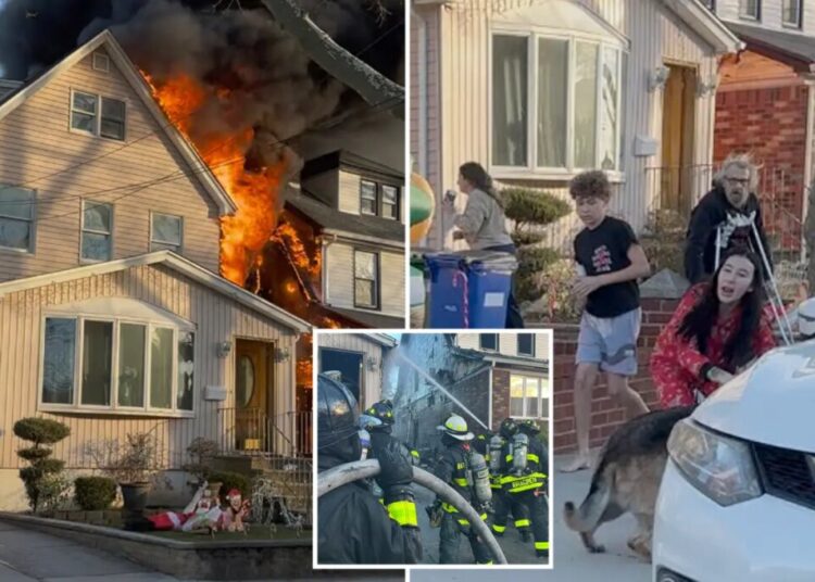 NYC family’s home gutted in Christmas Day fire that spread from alley trash can