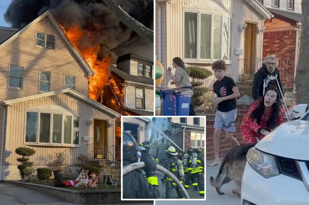 NYC family’s home gutted in Christmas Day fire that spread from alley trash can