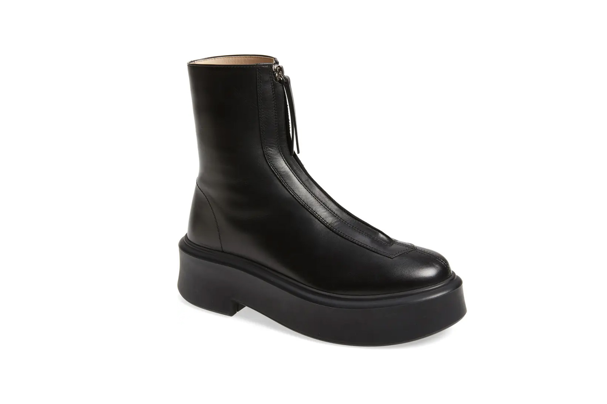The Row Zip Platform Boot