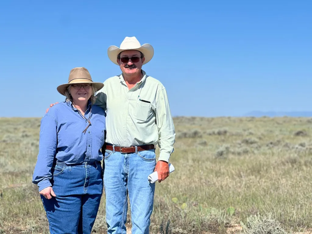 Dale and Janet Veseth.
