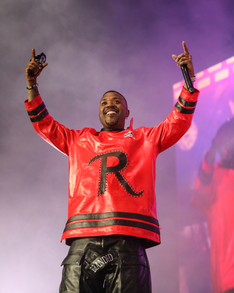 Ray J performing during The Millennium Tour.