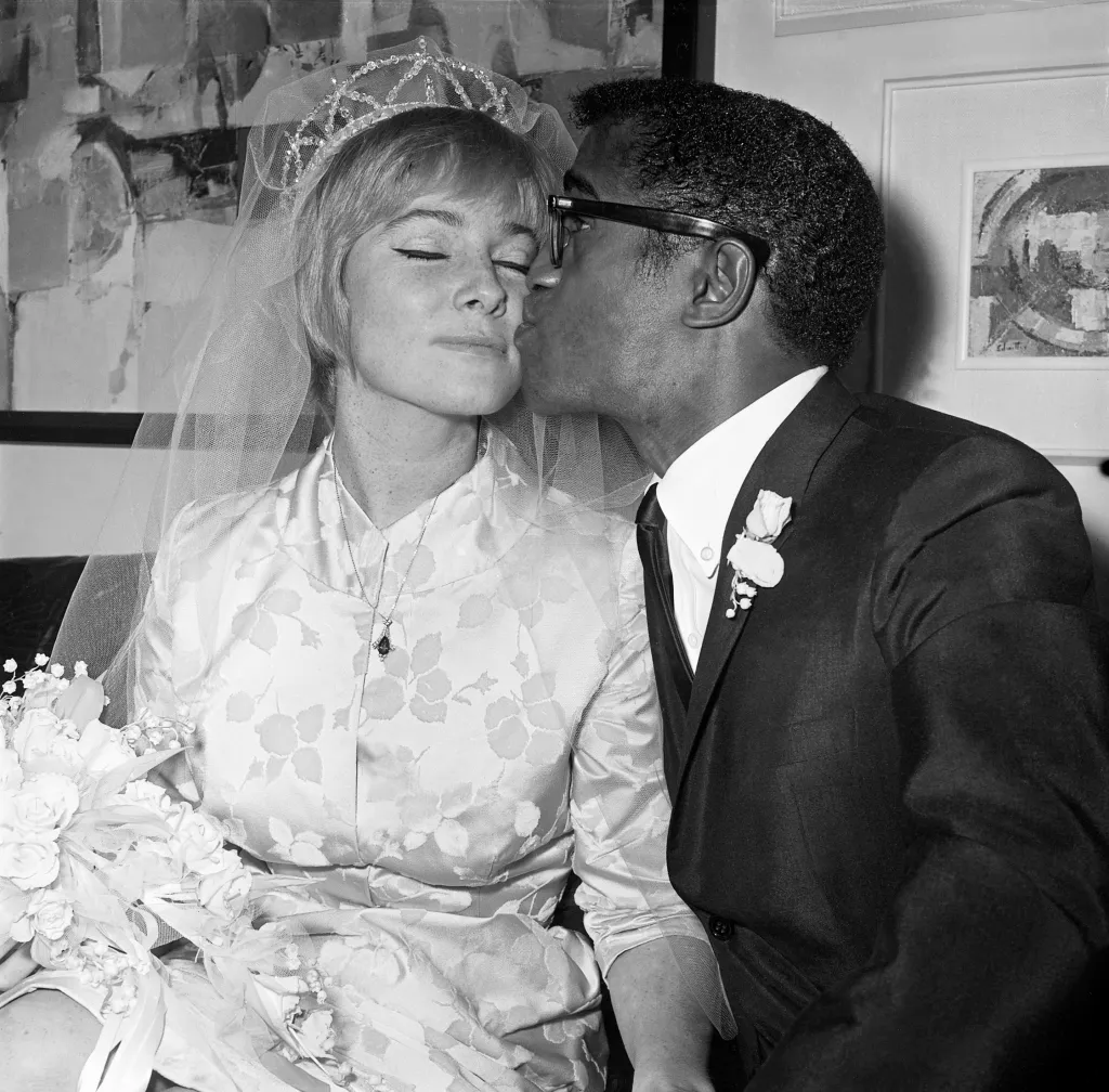 The couple married in November 1960 when Britt was 26 and Davis was 34.