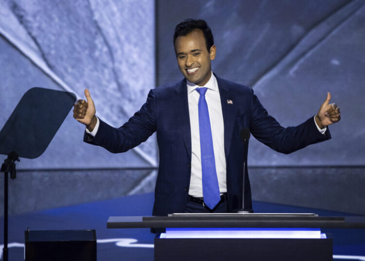 Ramaswamy calls on conservatives to reject Groypers