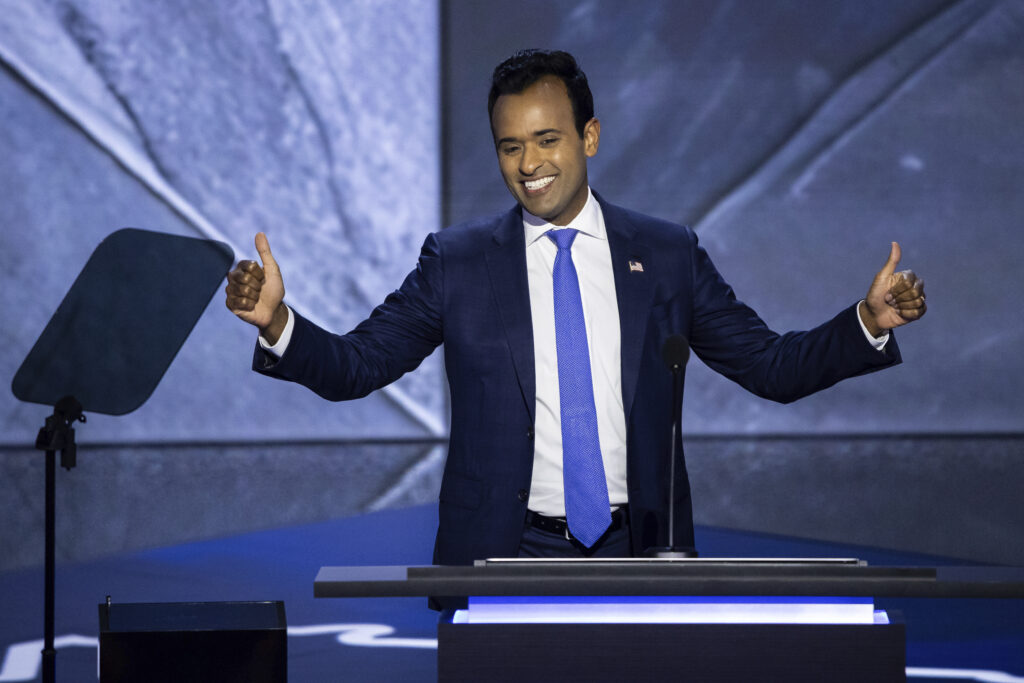 Ramaswamy calls on conservatives to reject Groypers