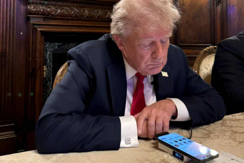 ’79 year-old kid’: Joe Rogan mocks Trump’s ‘ridiculous’ texting style