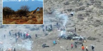 5 killed in rescue helicopter crash on Mount Kilimanjaro