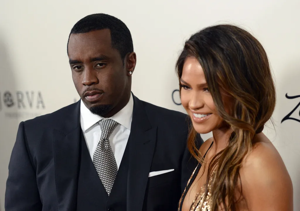 Sean P. Diddy Combs and Cassie Ventura at 