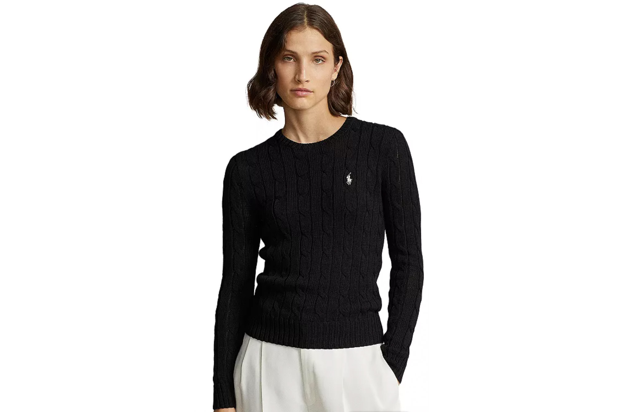 Polo Ralph Lauren Cotton Cable Knit Sweater