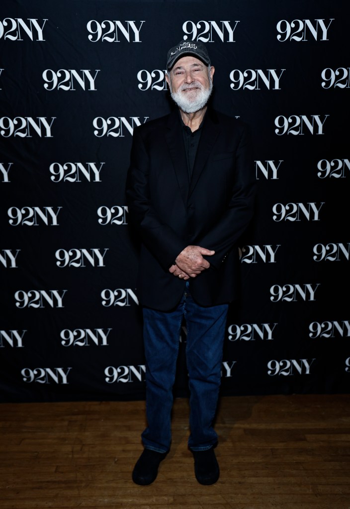 Rob Reiner attends a discussion of the story of