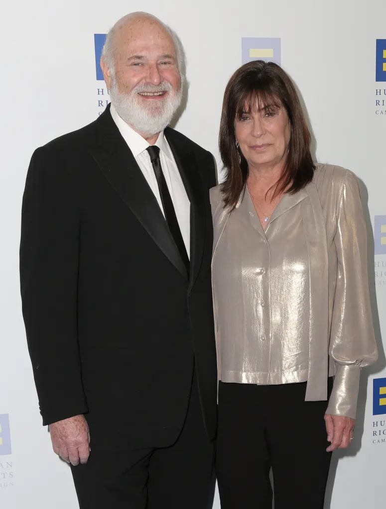 Rob Reiner and Michele Singer Reiner pose at the Human Rights Campaign 2019 Los Angeles Gala Dinner.