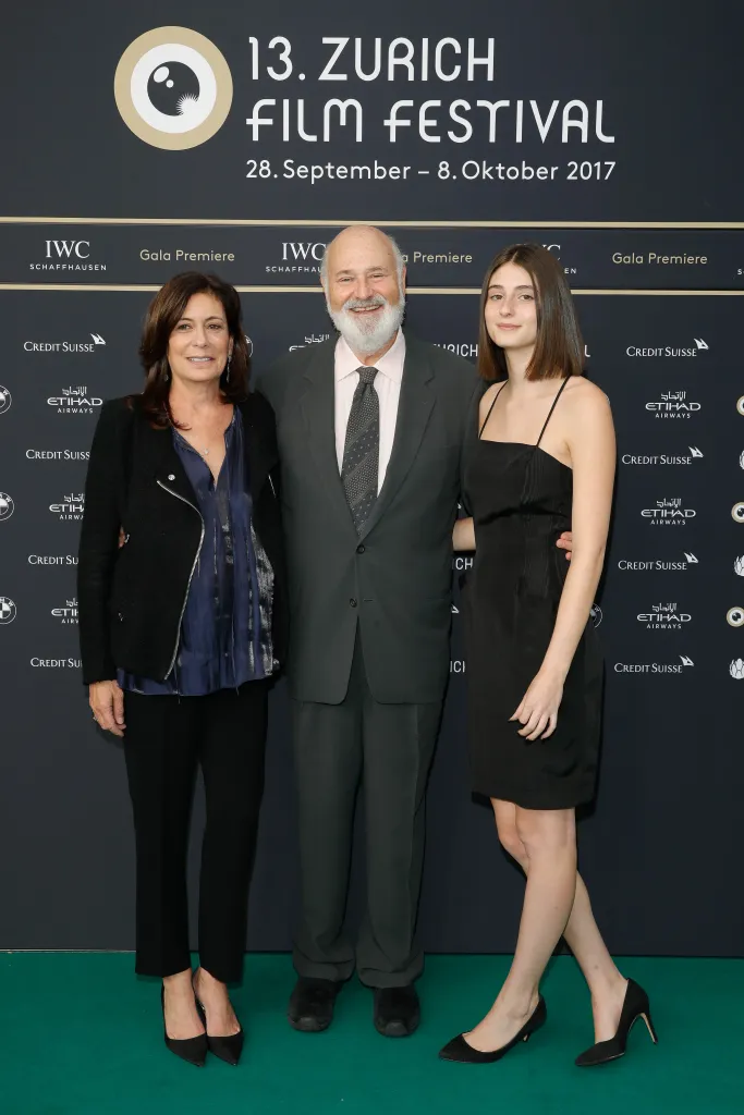 Rob Reiner with his wife Michele Reiner and daughter Romy Reiner at the 
