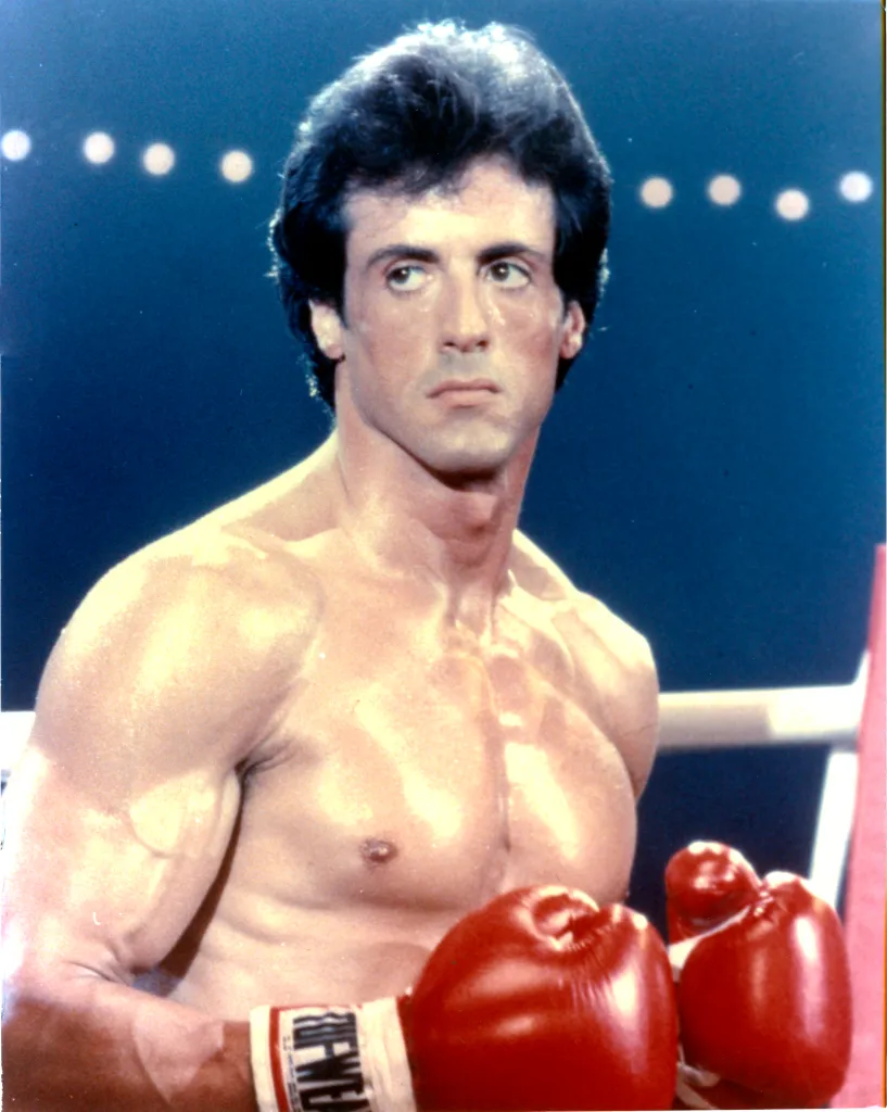 Sylvester Stallone as Rocky Balboa from Rocky III.