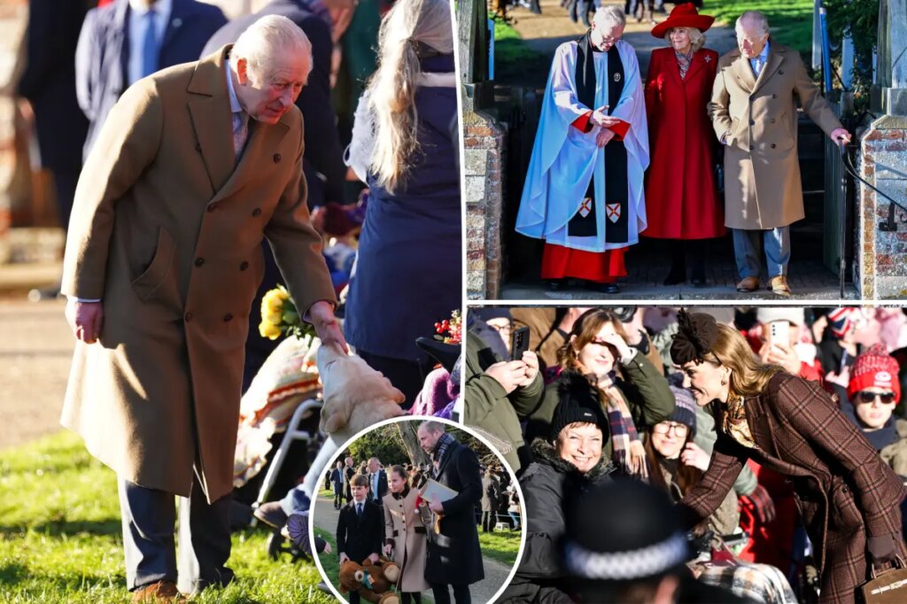 Disgraced ex-Prince Andrew’s daughters show united front with royals at Christmas church service: photos