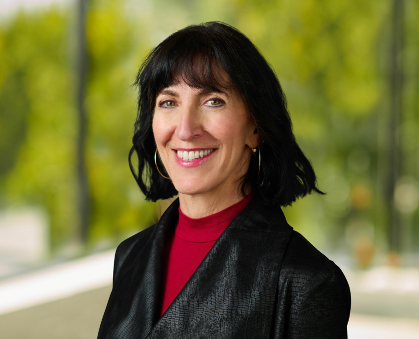Sabrina Martucci Johnson, president and CEO of Daré Bioscience, smiling at the camera.