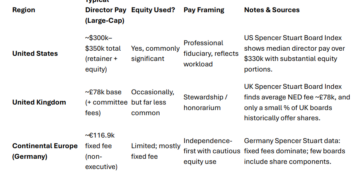 Corporate board service isn’t charity. It’s risk capital