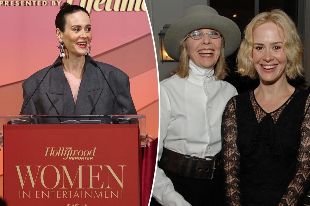 Sarah Paulson reveals final messages she received from Diane Keaton before actress’ death