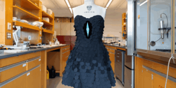 Scientists Created the World’s Darkest Fabric—and Made a Dress Out of It