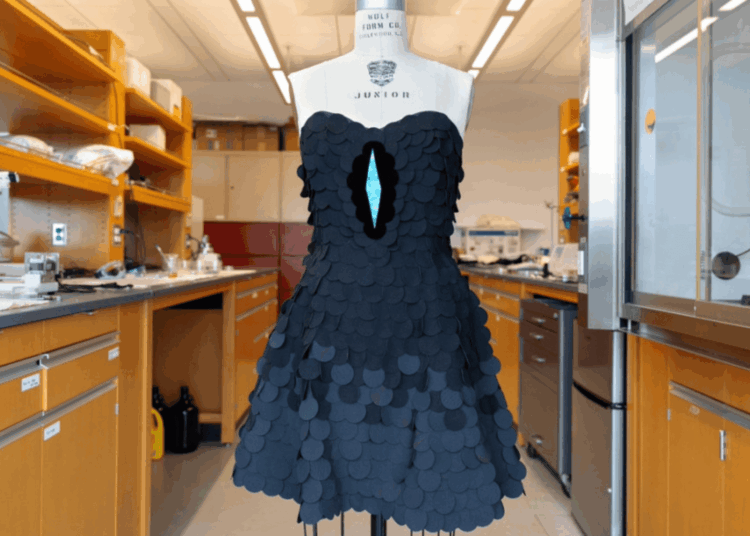 Scientists Created the World’s Darkest Fabric—and Made a Dress Out of It