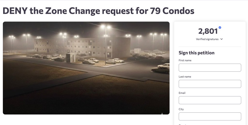  A petition circulated by Round Swamp Farm drew nearly 3,000 signatures, packed town-hall speeches condemned the rezoning, and Supervisor Kathee Burke-Gonzalez declared the plan inconsistent with the neighborhood. 