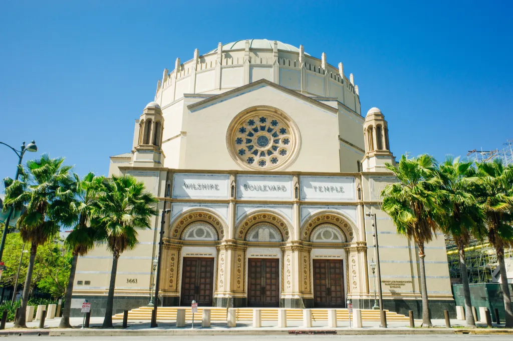 Wilshire Boulevard Temple in Los Angeles.