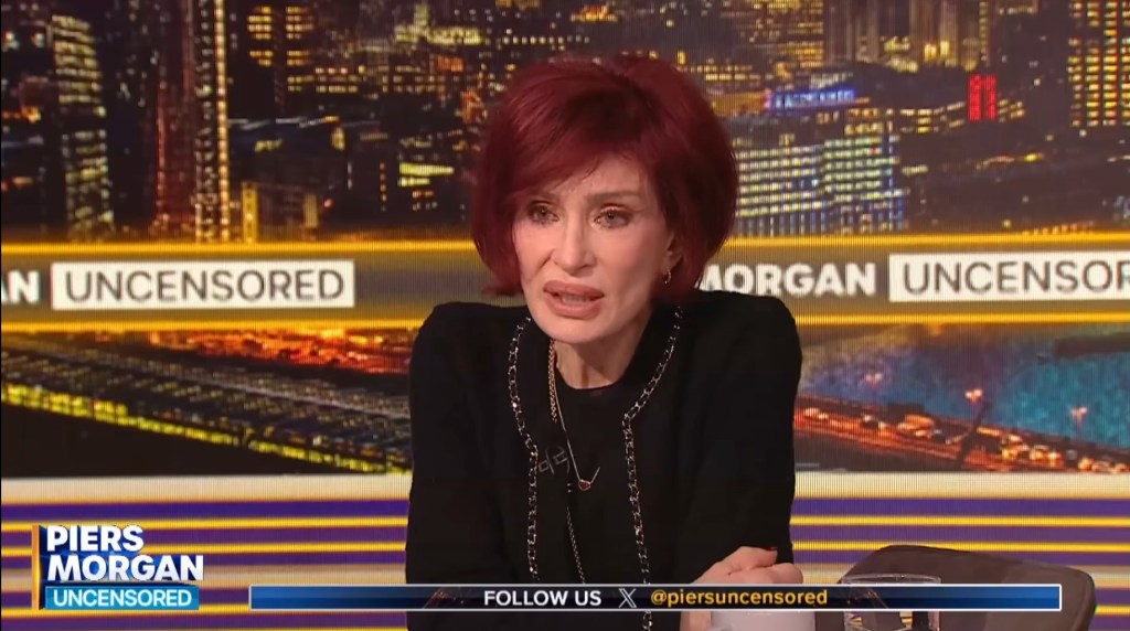 Sharon Osbourne speaking on 
