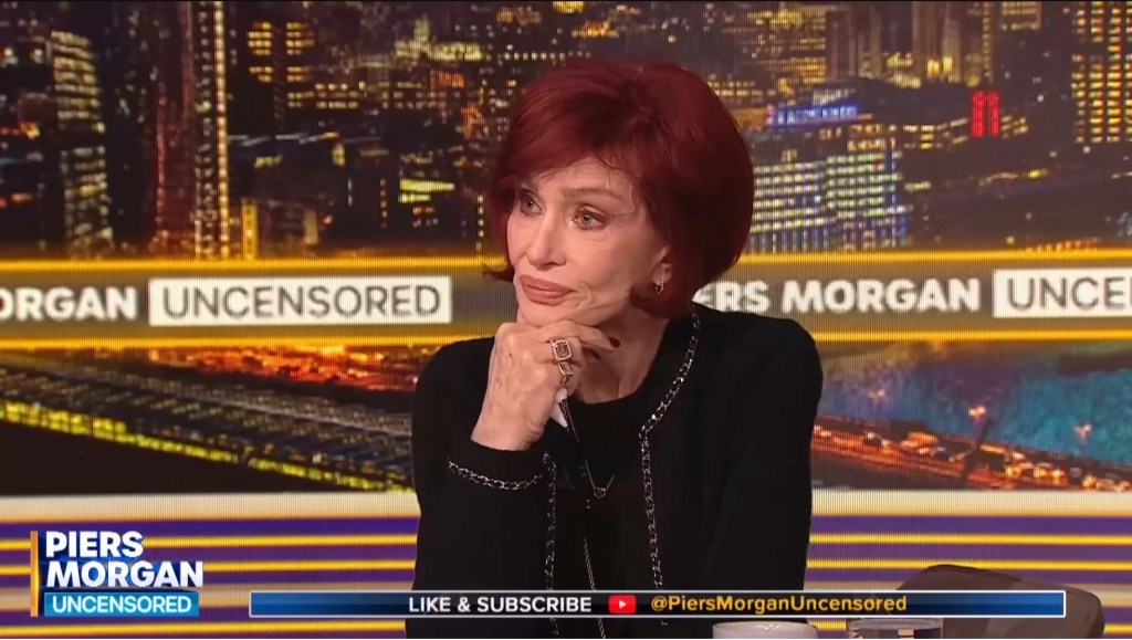 Sharon Osbourne on Piers Morgan Uncensored.