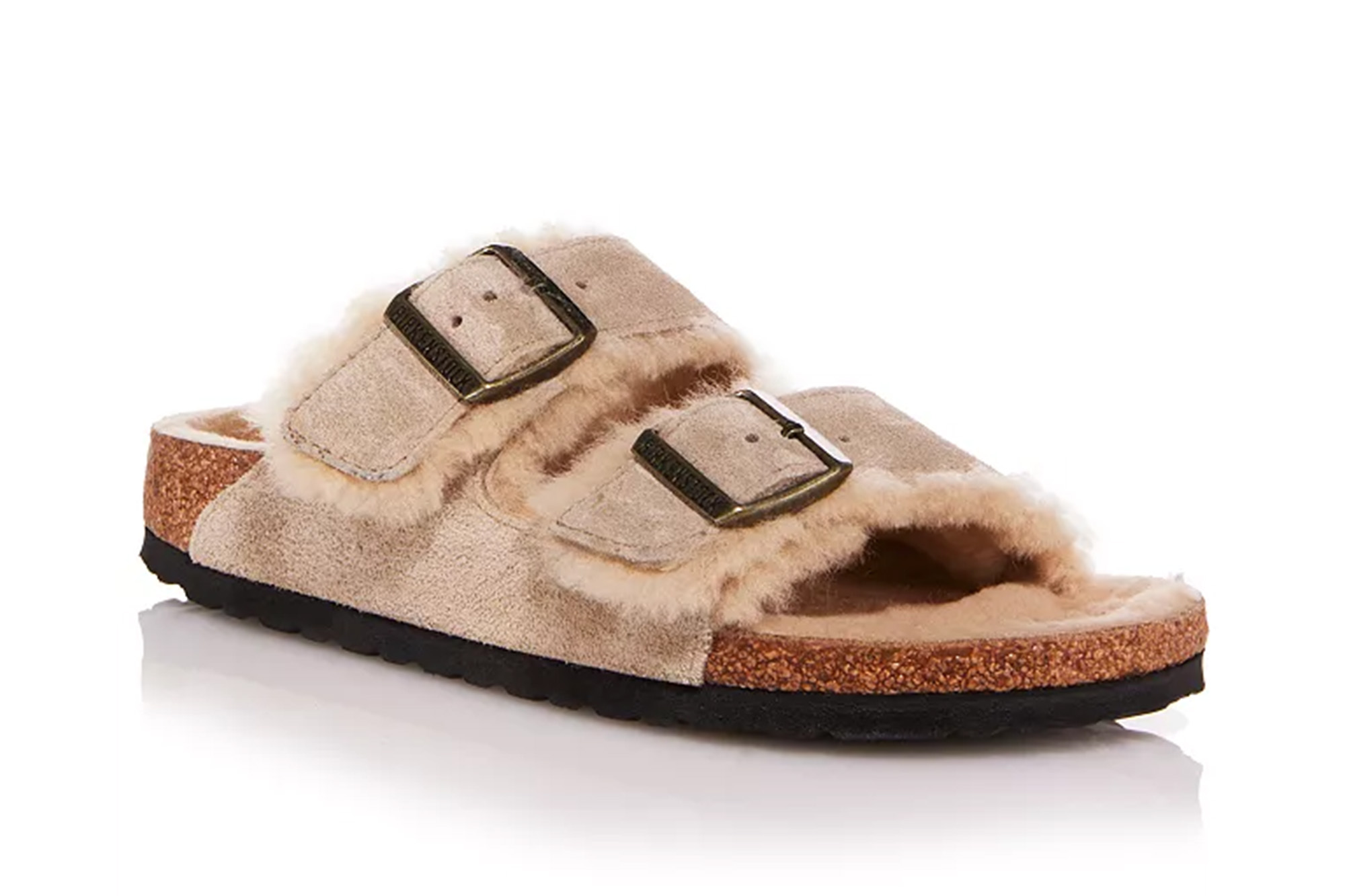 Birkenstock Arizona Shearling Slide Sandals