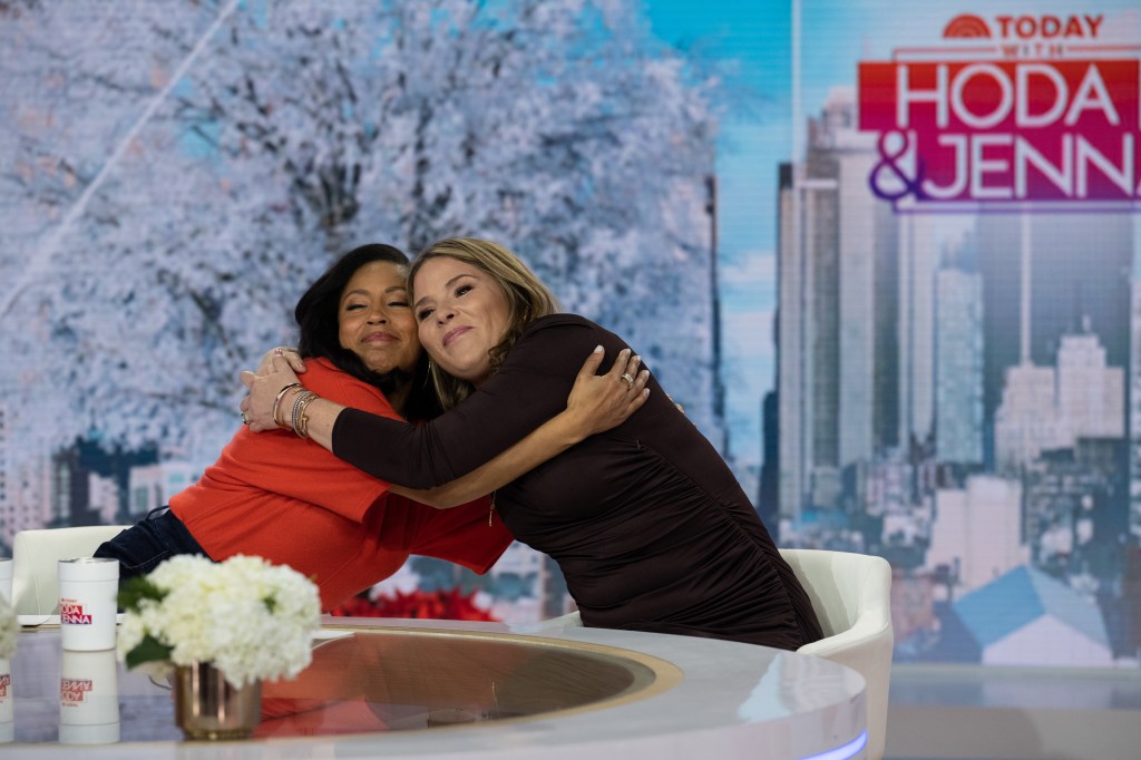 Sheinelle Jones and Jenna Bush Hager co-hosting