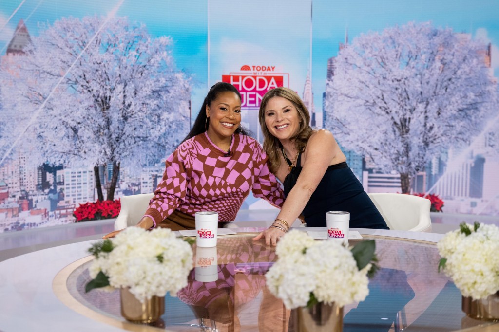 Sheinelle Jones and Jenna Bush Hager co-hosting