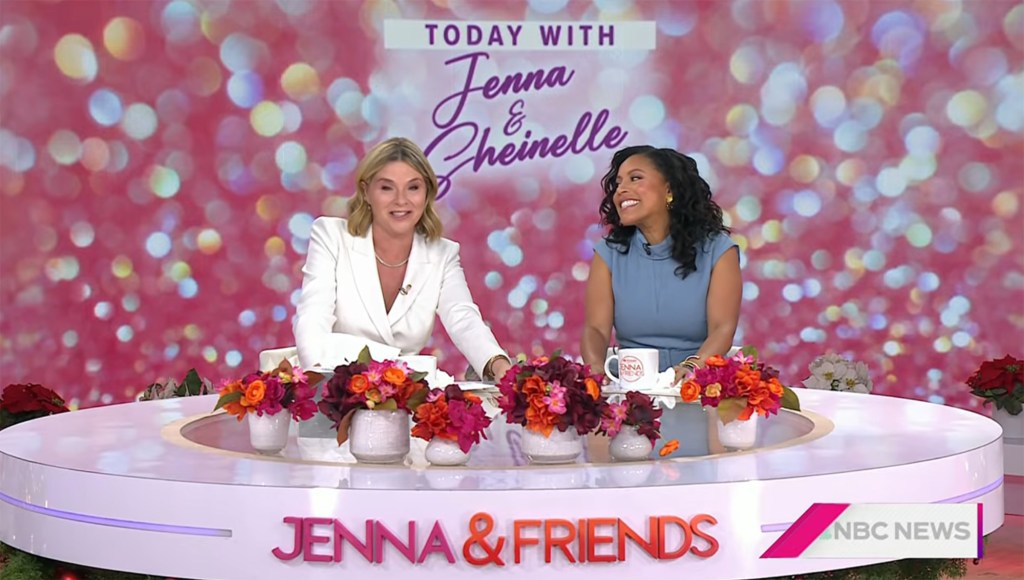 Sheinelle Jones and Jenna Bush Hager co-hosting