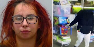 Career shoplifter tries to rob Walmart during ‘shop with a cop’ event that brought over dozen uniformed officers into store