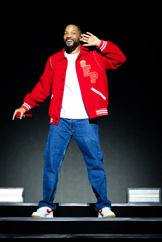 Will Smith performing live onstage during his 