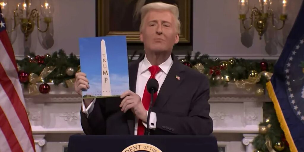 ‘So many files!’ SNL’s Trump reveals why he added his name to the Kennedy Center