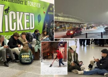 Holiday travelers stranded at JFK Airport as winter storm triggers hundreds of flight cancellations