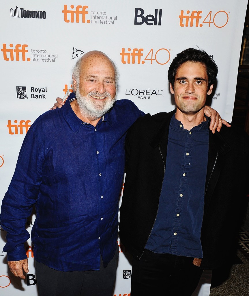 Rob Reiner and Nick Reiner at the Toronto International Film Festival.