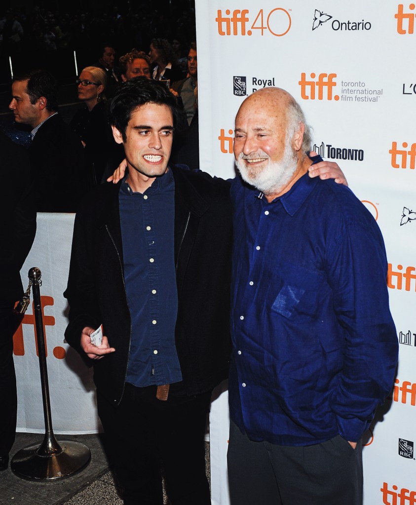 Nick Reiner and Rob Reiner at the Toronto International Film Festival.
