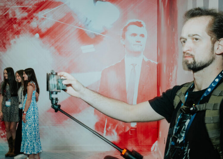 Young Turning Point Crowd Finds Infighting Distracting