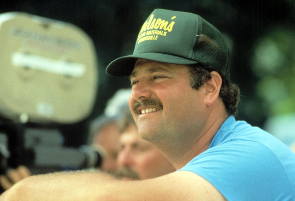 Rob Reiner on the set of his 1986 movie 