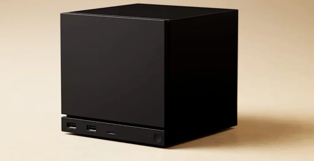 Steam Machine 4k Console Render