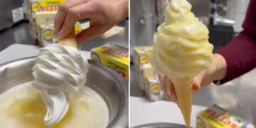 Grocery chain Stew Leonard’s goes viral for ‘addictive’ butter-dipped ice cream cones