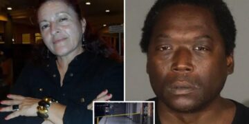 Killer who slashed woman’s throat in unprovoked attack on LA train is put away for life