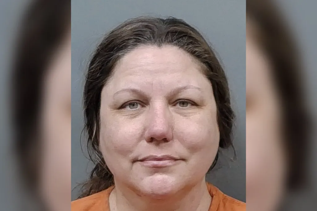 Mugshot of Susan Avalon, facing charges for allegedly killing her two ex-husbands.